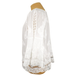 Cameo Rose fehér hímzett géz női felső