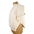 Closed bézs oversize női pulóver