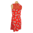 Kép 2/2 - Only piros virágmintás női egészruha