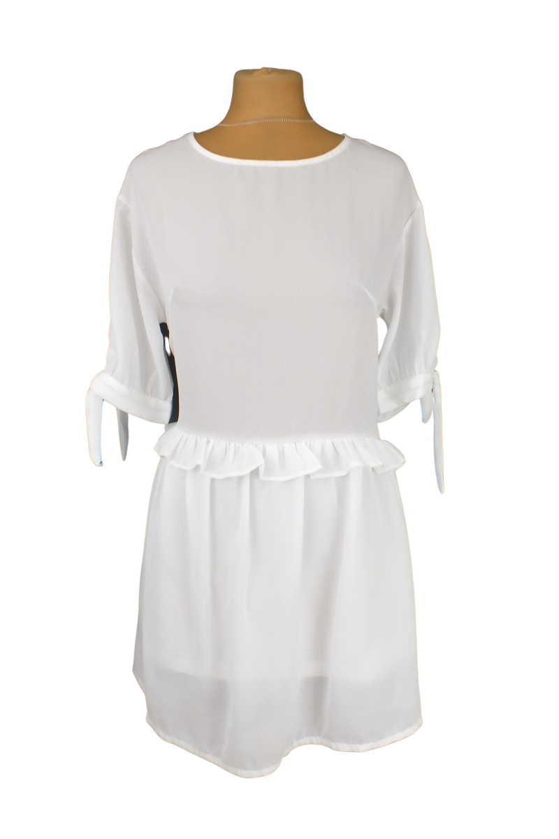 Seamles Fashion fehér muszlin női egészruha