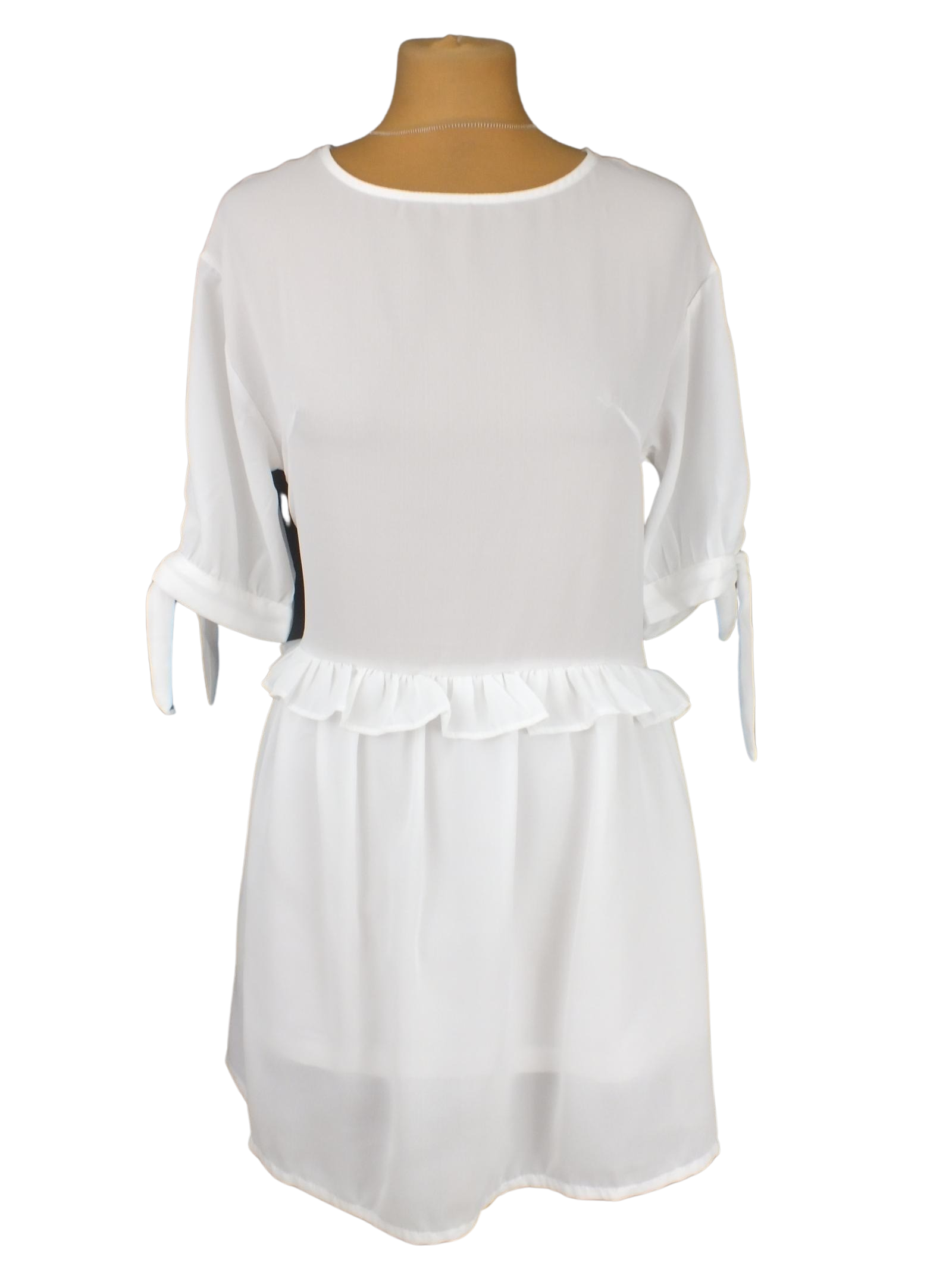 Seamles Fashion fehér muszlin női egészruha